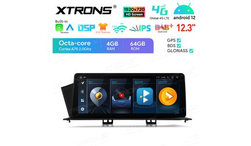 12.3 inch Android Octa-Core Car Stereo Multimedia Player with 1920*720 HD Screen Custom Fit for Honda Accord (Left Hand Drive Vehicles ONLY)