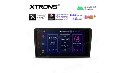 8 inch Android 10.0 Octa-Core 64G ROM + 4G RAM Plug & Play Design Car Stereo Multimedia GPS System for Audi