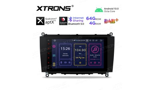 8 inch Android 10.0 Octa-Core 64G ROM + 4G RAM Plug & Play Design Car Stereo Multimedia GPS System for Mercedes-Benz
