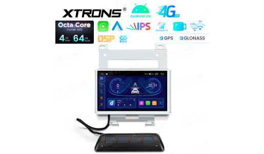 7 Inch Android Octa Core Navigation Car Stereo 4+64GB Built-in 4G LTE DSP RDS IPS Display for Land Rover Freelander 2