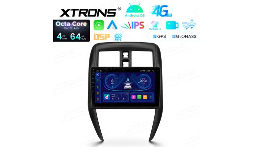 10.1 Inch 4+64GB Octa Core IPS Display EQ DSP 4G Android Navigation Car Stereo for Nissan Versa (N17) 2015-2018