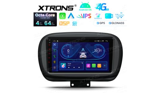 9 Inch Octa Core 4+64GB Android Navigation Car Stereo Built-in EQ DSP 4G LTE IPS Display for Fiat