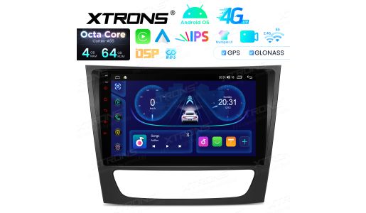 9 Inch Octa Core 4+64GB Android Navigation Car Stereo Built-in EQ DSP 4G LTE IPS Display for Mercedes-Benz