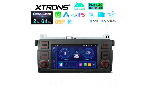 7 Inch Octa Core 64GB IPS Display EQ DSP Multiple UI Android Navigation Car Stereo for BMW/Rover/MG