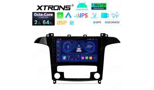 9 Inch Octa Core 64GB IPS Display EQ DSP Multiple UI Android Navigation Car Stereo for Ford S-Max 2007-2014