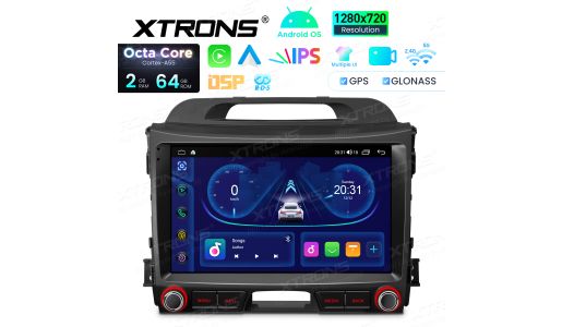9 Inch Octa Core 64GB IPS Display EQ DSP Multiple UI Android Navigation Car Stereo for Kia Sportage Series 3 2010-2015