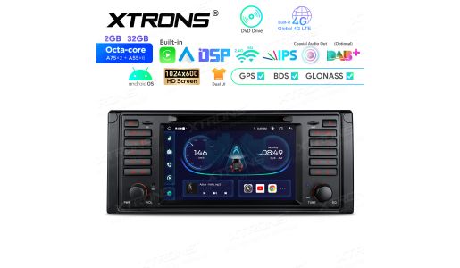 7 inch Android Octa Core Car DVD Player Navigation System Custom Fit for BMW