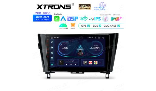 10.1 inch Octa-Core Android Navigation Car Stereo with 1280*720 HD Screen Custom Fit for NISSAN