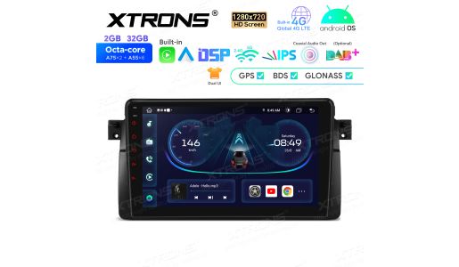 9 inch Octa-Core Android Navigation Car Stereo 1280*720 HD Screen Custom Fit for BMW / Rover / MG