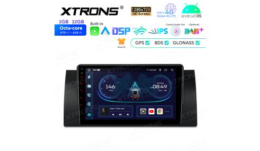 9 inch Octa-Core Android Navigation Car Stereo with 1280*720 HD Screen Custom Fit for BMW