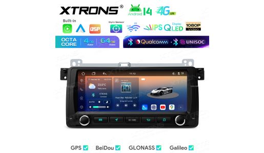 8.8 Inch UNISOC 7865 4+64GB QLED Screen AKM DSP Global 4G Dual Bluetooth Gyro Android Car Stereo Navigation System Custom fit for BMW/ROVER/MG