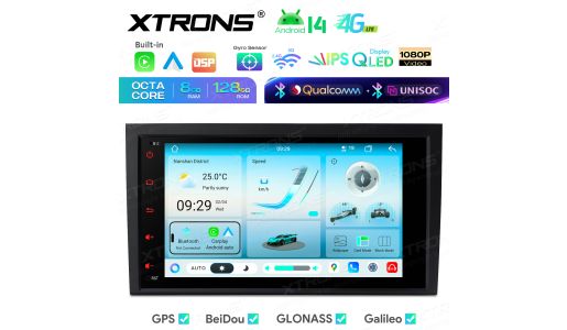 8 Inch UNISOC 7865 8+128GB QLED Screen AKM DSP Global 4G Dual Bluetooth Gyro Android Car Stereo Navigation System for Audi A4/S4/RS4
