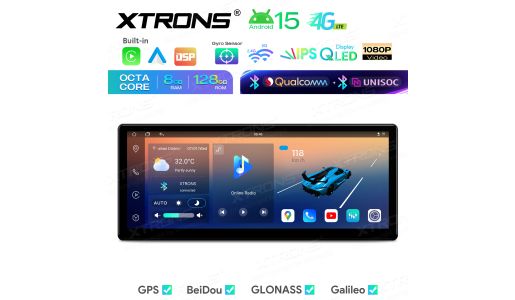 12.3 Inch UNISOC 7865 8+128GB Global 4G AKM DSP Dual BT QLED 2K Screen Android Car Stereo Navigation System for Jeep/Dodge/Chrysler