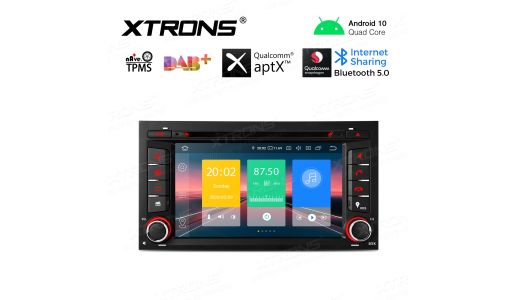 7" Android 10.0 Navigation system Car DVD player with plug-and-play design Custom Fit for SEAT