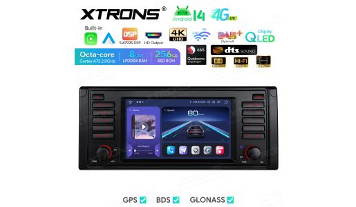 7 inch Octa core Car Navigation System 4G 8+256GB Android 14 Fit for BMW