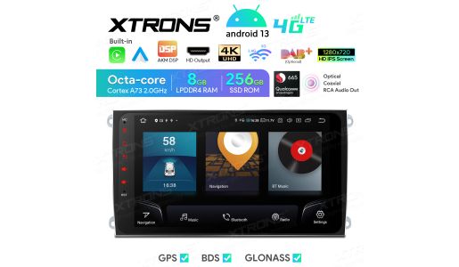 9 inch Qualcomm Snapdragon 665 AI Solution Android Octa-Core 8GB RAM + 256GB ROM Car Navigation System (4G LTE*) Custom Fit for Porsche