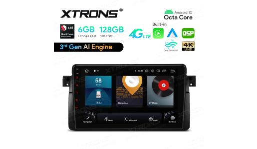 9 inch Qualcomm Snapdragon 665 AI Solution Android 10.0 Octa Core 6GB RAM + 128GB ROM Car Stereo Navigation System (4G LTE*) Custom Fit for BMW/Rover/MG
