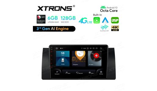 9 inch Qualcomm Snapdragon 665 AI Solution Android 10.0 Octa Core 6GB RAM + 128GB ROM Car Stereo Navigation System (4G LTE*) Custom Fit for BMW