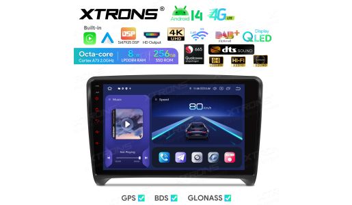 9 inch Octa core Car Android Navigation System 8+256GB QLED IPS Display Built-in DSP Custom Fit for Mercedes-Benz