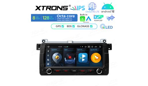 8.8 inch QLED Display Android Car Stereo Multimedia Player Octa core Processor 8GB RAM & 128GB ROM Custom Fit for BMW/Rover/MG