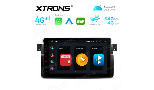 9 inch Android 11 Multimedia Player Navigation System With Built-in CarPlay and Android Auto and DSP For BMW