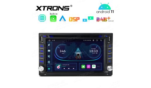 6.2 inch Car DVD Player Navigation System Android With Built-in DSP and CarPlay and Android Auto Custom Fit for Nissan