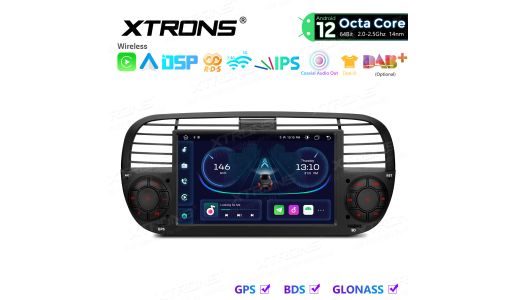7 inch Android Car Stereo Navigation System Custom Fit for Fiat