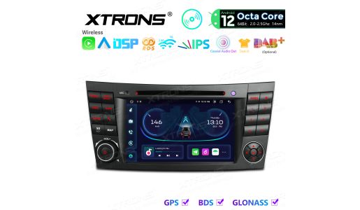 7 inch Car DVD Player Navigation System Android Custom Fit for Mercedes-Benz
