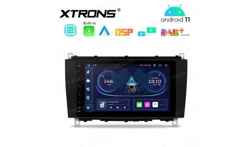 8 inch Octa Core Android Car Stereo Navigation System with Built in CarPlay and Android Auto and DSP Custom Fit for Mercedes-Benz