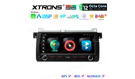 8.8 inch Android Octa-Core 1280*480 Screen Car Stereo Custom Fit for BMW