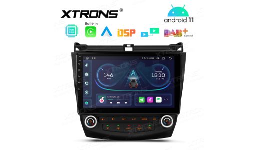 10.1 inch Octa-Core Android 11 Navigation Car Stereo With Built-in CarAutoPlay and Android Auto and DSP Custom Fit for Honda (Left Hand Drive Vehicles ONLY)