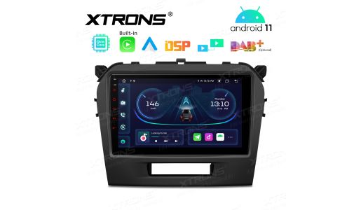 9 inch Android Octa-Core Navigation Car Stereo with Built in Carplay and Android Auto Custom Fit for Suzuki