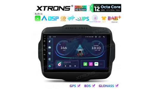9 inch Android Octa-Core Navigation Car Stereo 1280*720 HD Screen Custom Fit for Jeep