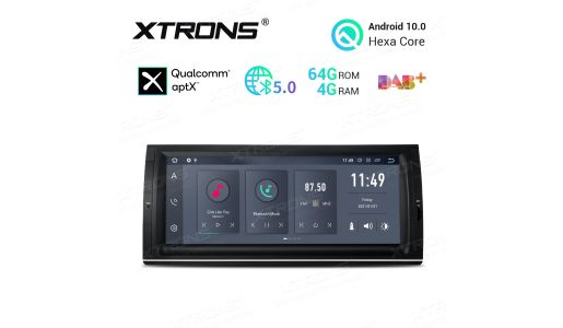 10.25 inch Android 10.0 Hexa Core 64GB ROM + 4GB RAM Multimedia Receiver GPS Navigation System with HDMI Output Custom Fit for BMW