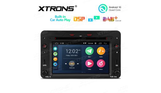 6.2 inch Multimedia Car DVD Player Navigation System with Built-in CarAutoPlay and DSP Fit for Alfa Romeo
