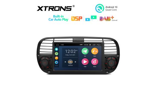 7 inch Android 2GB RAM + 32GB ROM Multimedia Car Stereo Navigation System Custom Fit for Fiat
