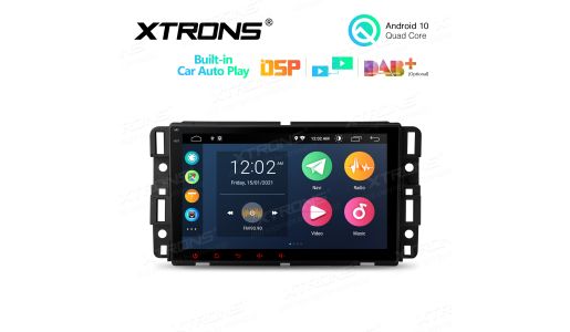 8 inch Android 10 Multimedia Car Stereo Navigation System With Built-in CarAutoPlay and DSP Fit for Chevrolet/Buick/GMC/HUMMER