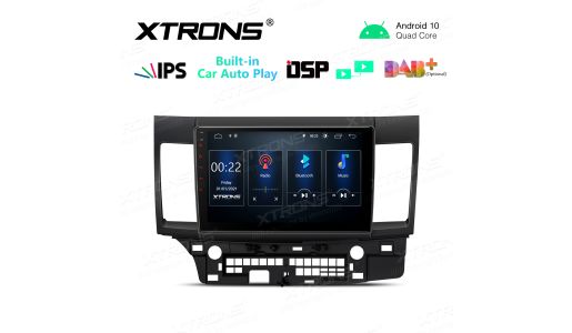 10.1 inch IPS Screen 2GB RAM 32GB ROM Car GPS Navigation Multimedia Player With Built-in CarPlay and DSP Fit For Mitsubishi