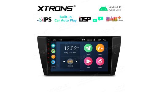 9” IPS Screen 2GB RAM 32GB ROM Car GPS Navigation Multimedia Player With Built-in Wired CarAutoPlay and DSP Fit for BMW