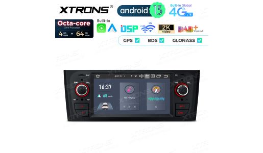 6.1 inch Octa Core 4+64GB Global 4G LTE Android Car Stereo Multimedia Player Custom Fit for Fiat