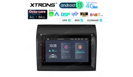 7 inch Octa Core 4+64GB Global 4G LTE Android Car Stereo Multimedia Player Custom Fit for Fiat