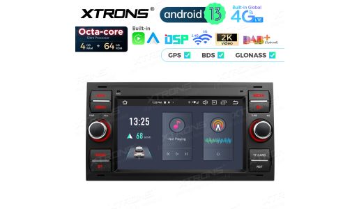 7 inch Octa Core 4+64GB Global 4G LTE Android Car Stereo Multimedia Player Custom Fit for Ford