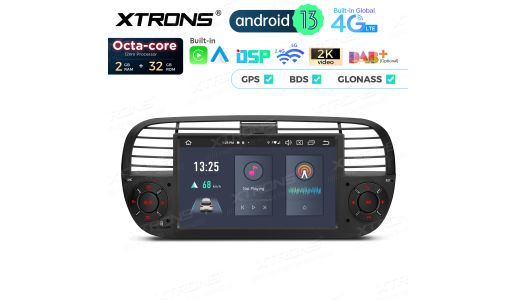 7 inch Octa Core 2+32GB Global 4G LTE Android Car Stereo Multimedia Player Custom Fit for Fiat