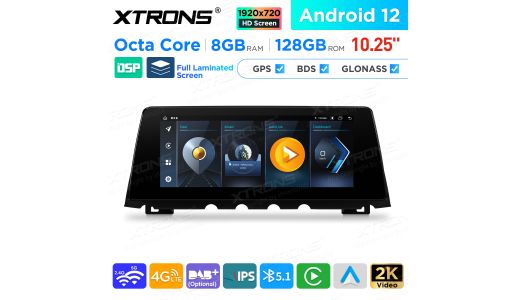 10.25 inch Android 8GB+128GB Car GPS Multimedia Player for BMW 7 Series F01 / F02 CIC System