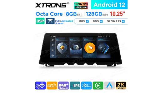 10.25 inch Android 8GB+128GB Car GPS Multimedia Player for BMW 7 Series F01 / F02 CIC System
