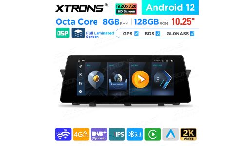 10.25 inch Android Octa-Core 8GB+128GB Car GPS Multimedia Player for BMW X1 E84 With No Original Display