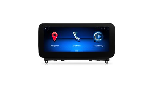 10.25 Inch Android Octa Core 4GB+64GB Car GPS Multimedia Player for Mercedes-Benz GLK-Class X204 (2008-2012) Left Driving Vehicles