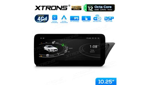 Integrated 4G LTE 10.25 inch Android Car GPS Multimedia Player for Audi A4/A5 RHD Vehicle with Audi concert / Audi symphony Radio