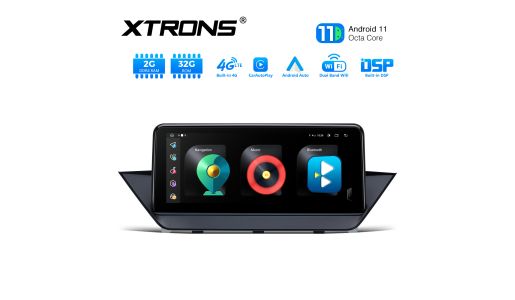 Integrated 4G Solution: 10.25 inch Android 11 Car GPS Multimedia Player with Built-in CarAutoPlay and Android Auto and DSP for BMW 3 Series X1 E84 CIC