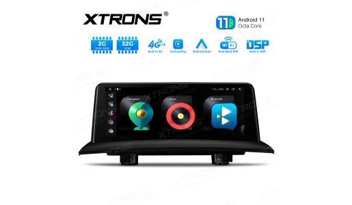 Integrated 4G Solution: 10.25 inch Android Car GPS Multimedia Player with Built-in CarAutoPlay and Android Auto and DSP for BMW X3 E83 with No Original Display